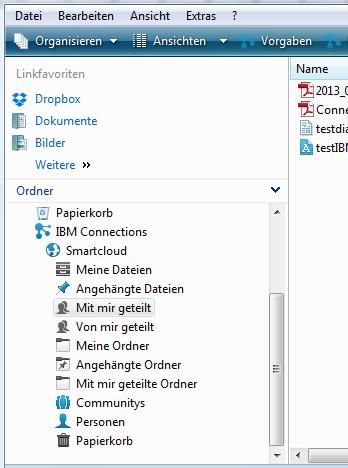 IBM Connections/Smartcloud-Plug-in für Windows